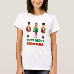 Nüsse über Weihnachten T Shirt Holiday Nutcracker