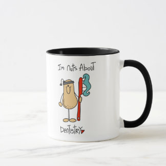Nüsse über Zahnheilkunde-Tasse Tasse