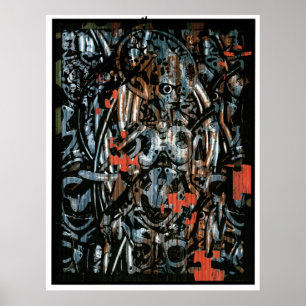 Nüsse und Bolzen Poster