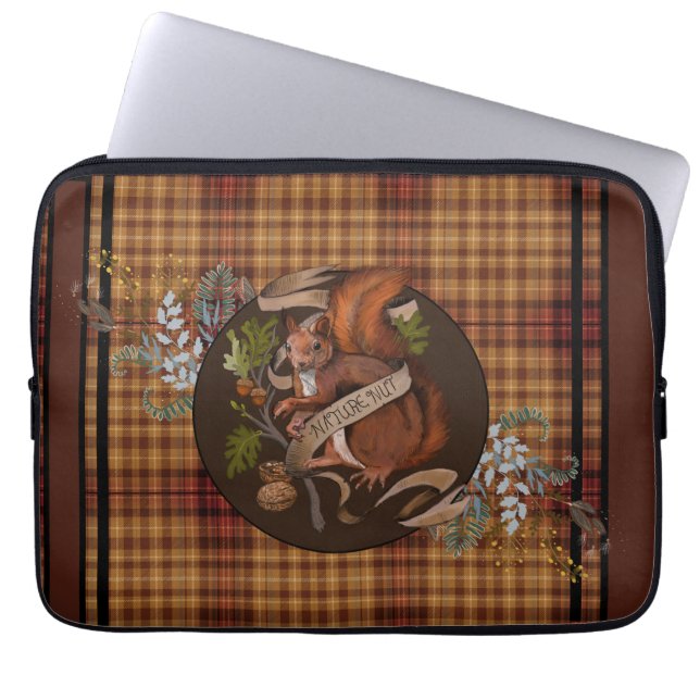 Nusseeichhörnchen Laptopschutzhülle (Vorderseite)