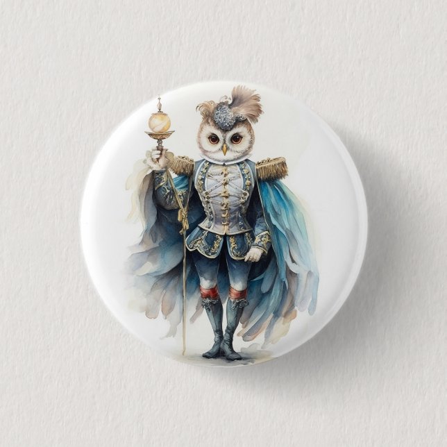 Nussknacker-Ballett, Drosselmeyer Eule Button (Vorderseite)