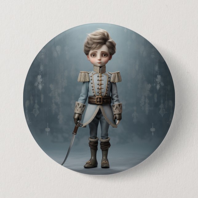 Nussknacker-Ballett-Mode-Cavalier Prinz Button (Vorderseite)