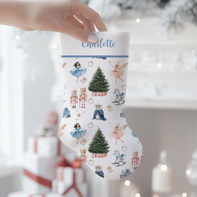 Nussknacker-Ballett Nostalgisch  Kleiner Weihnachtsstrumpf (Nutcracker Ballet Christmas Stocking)
