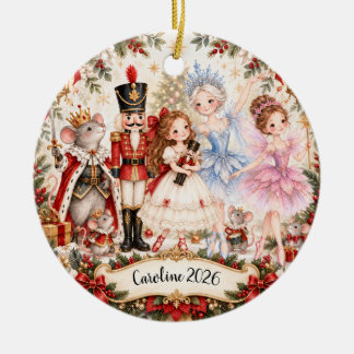 Nussknacker-Ballett-Ornament Keramik Ornament