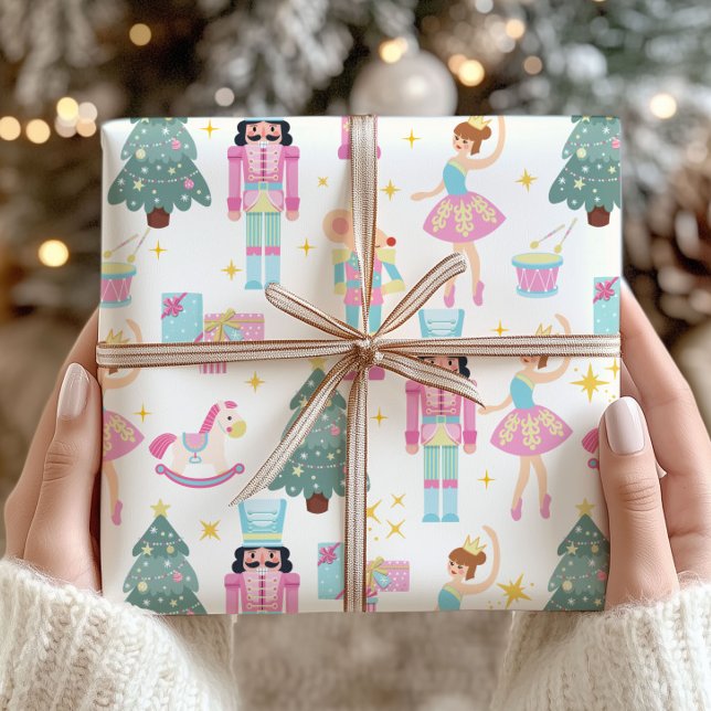 Nussknacker-Ballett-Weihnachtspapier Geschenkpapier (Von Creator hochgeladen)