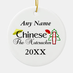 Nussknacker-Chinese Keramikornament