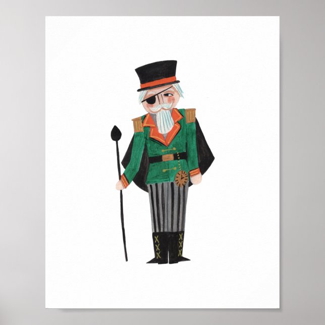 Nussknacker | Drosselmeyer | Poster | Kunst Druck (Vorne)