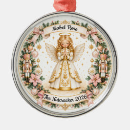 Nussknacker-Engel-Ornament Ornament Aus Metall