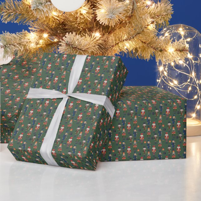 Nussknacker-Feiertag Geschenkpapier (Feiertage)