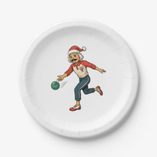 Nussknacker-Feiertags-Spiel-Werfer Casual Weihnach Pappteller