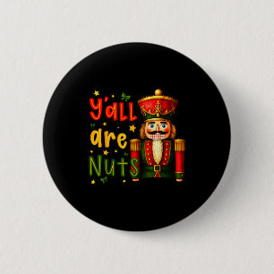 Nussknacker Frohe Weihnachten Lustige Xmas Pyjama Button