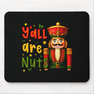 Nussknacker Frohe Weihnachten Lustige Xmas Pyjamas Mousepad