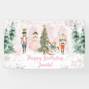 Nussknacker-Geburtstags- Zuckerpflaumen-Party Banner
