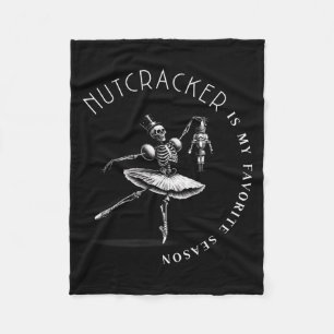 Nussknacker ist meine Lieblings-Saison-Ballett-Ske Fleecedecke