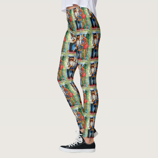 Nussknacker-Koch Leggings (Links)