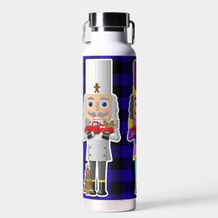 Nussknacker mit kleinen roten LKW Trinkflasche