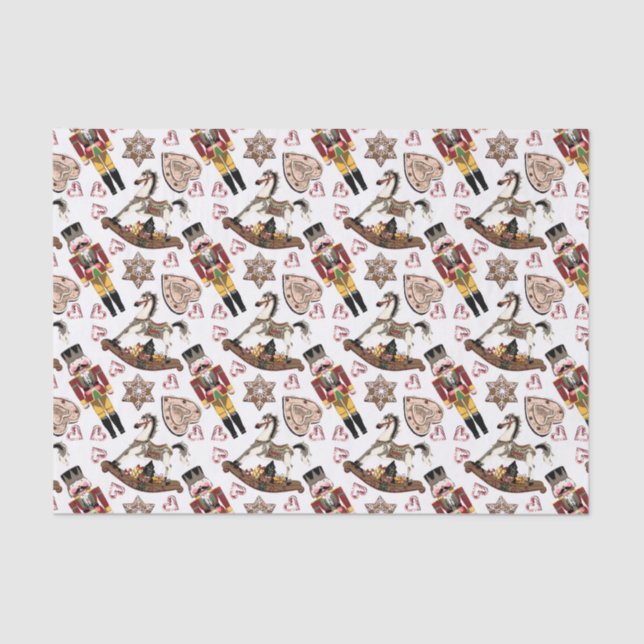 Nussknacker-Seidenpapier Seidenpapier (Vorderseite)