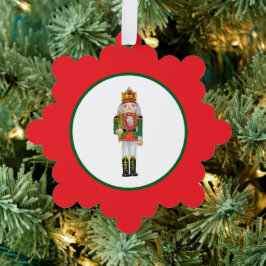Nussknacker-Soldat Ornament Karte