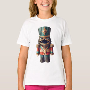 Nussknacker Soldat Weihnachts Monster Bastelarbeit T-Shirt