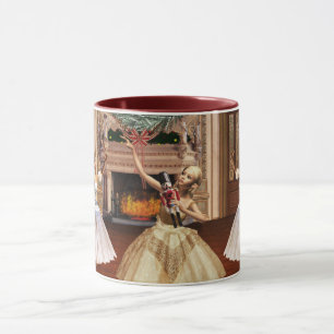 Nussknacker-Tanzen-Ballerina-Feiertags-Tasse Tasse
