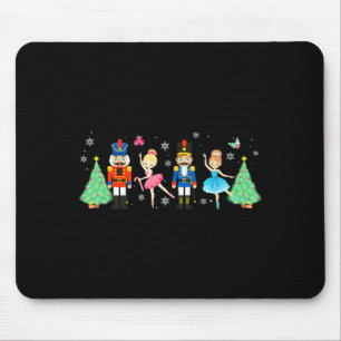 Nussknacker-Truppe Ballett Tanz Frohe Weihnachten Mousepad