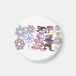 Nussknacker und Ballett Winter  Magnet