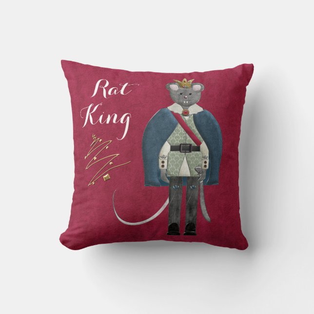 Nussknacker-und Ratten-König Reversible Kissen (Vorderseite)