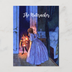 Nussknacker Vintage Art Nouveau Buchillustration Postkarte