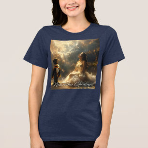 NUSSknacker WEIHNACHTEN - BALLETT & TANZ Tri-Blend Shirt