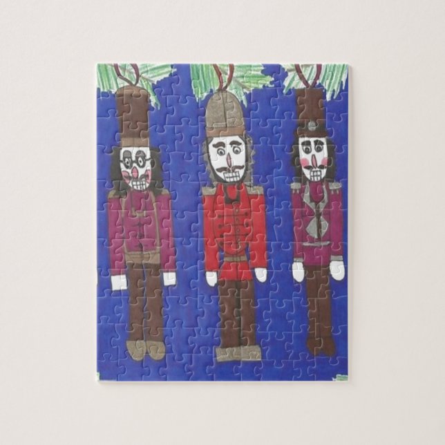 Nussknacker-Weihnachten Puzzle (Vertikal)