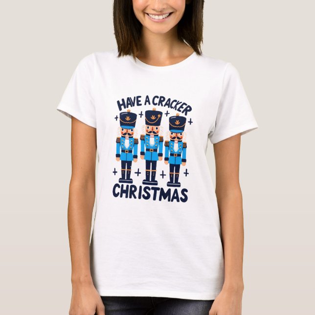 Nussknacker Weihnachten T-Shirt (Vorderseite)