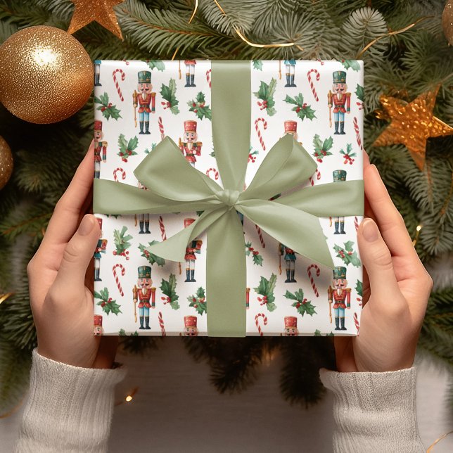 Nussknacker Weihnachts-Geschenkpapier Geschenkpapier (Von Creator hochgeladen)