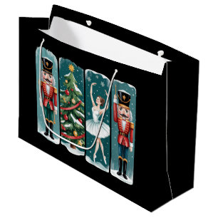 Nussknacker Weihnachtsballett Urlaubsszene Große Geschenktüte