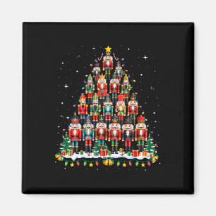 Nussknacker-Weihnachtsbaum Lustiger Xmas Männer Fr Magnet