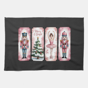 Nussknacker Weihnachtsfeier Geschenk Festlich Geschirrtuch