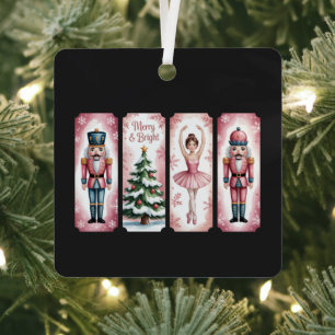 Nussknacker Weihnachtsfeier Geschenk Festlich Ornament Aus Metall