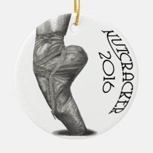 Nussknacker-Weihnachtsverzierung 2016 Keramik Ornament