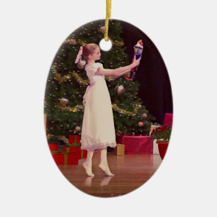Nussknacker-Weihnachtsverzierung Keramikornament