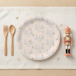 Nussknacker Zuckerpflaumen-Fee Tannenbaum Tischwäs Pappteller