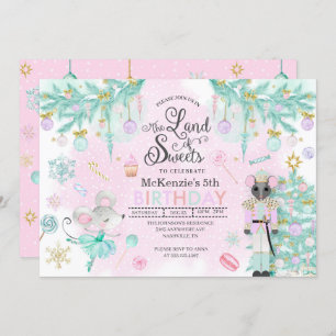 Nussknacker-Zuckerpflaumen-feenhafter Einladung