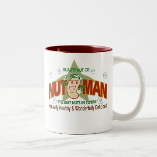 Nussmannlogo Zweifarbige Tasse