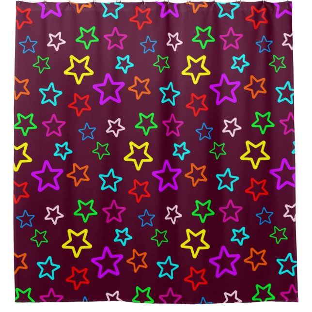 NuSTARS Duschvorhang (Vorderseite)