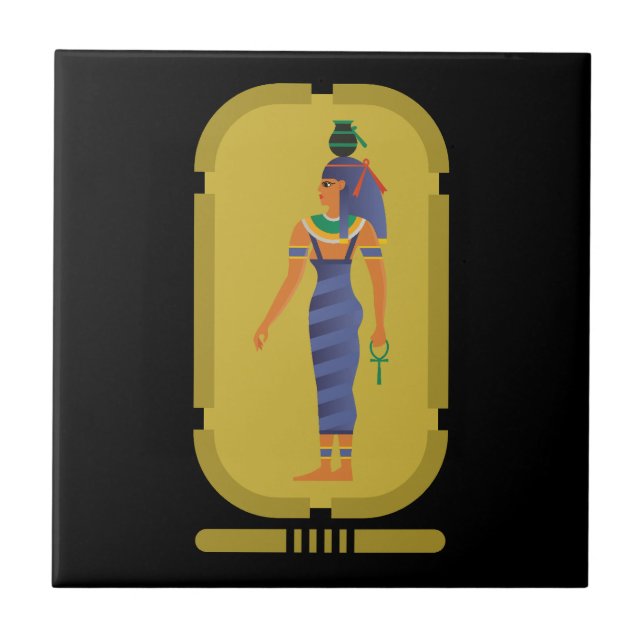 Nut Egypt Goddess Keramik Tile Fliese (Vorderseite)