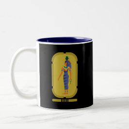 Nut Egyptian Goddess Two-Tone-Kaffee-Tasse Zweifarbige Tasse