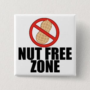 Nut Free Zone Button