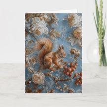 Nut - geklappte Grußkarte