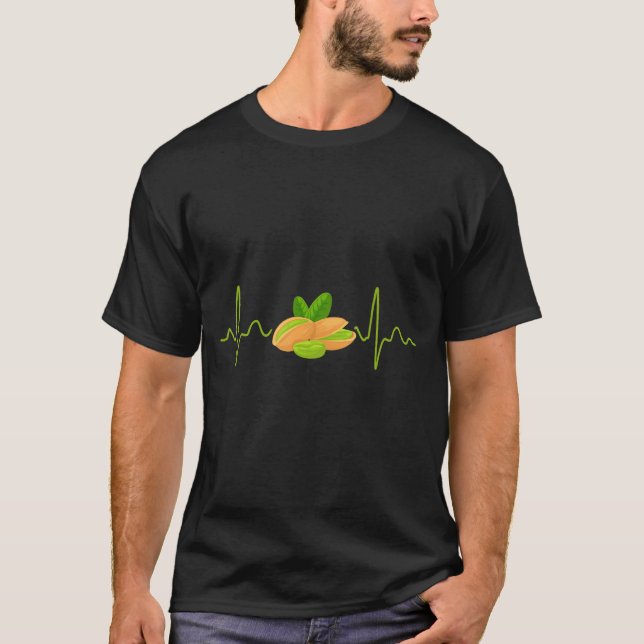 Nut Heartbeat Pistachio T-Shirt (Vorderseite)