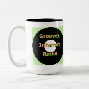 Nut-Internet-Radio-Tasse Zweifarbige Tasse