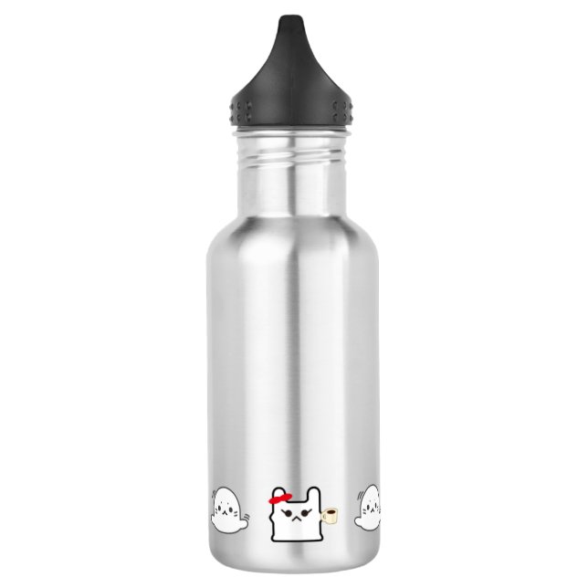 Nutan Water Bottle ぬーたんボトル Edelstahlflasche (Links)