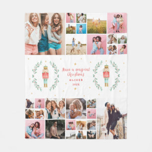 Nutcracker 29 Foto Moderne Minimal Weihnachten Fleecedecke